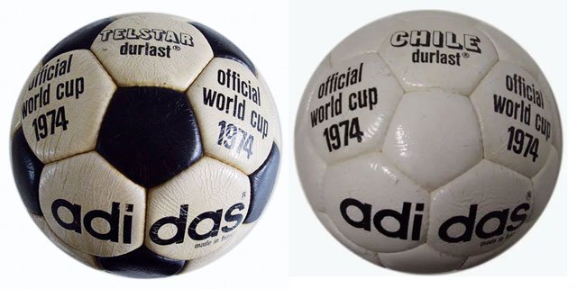 1974 ADIDAS DURLAST - 74 Balones Mundiales