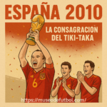 España 2010: la consagración del tiki-taka en el Mundial